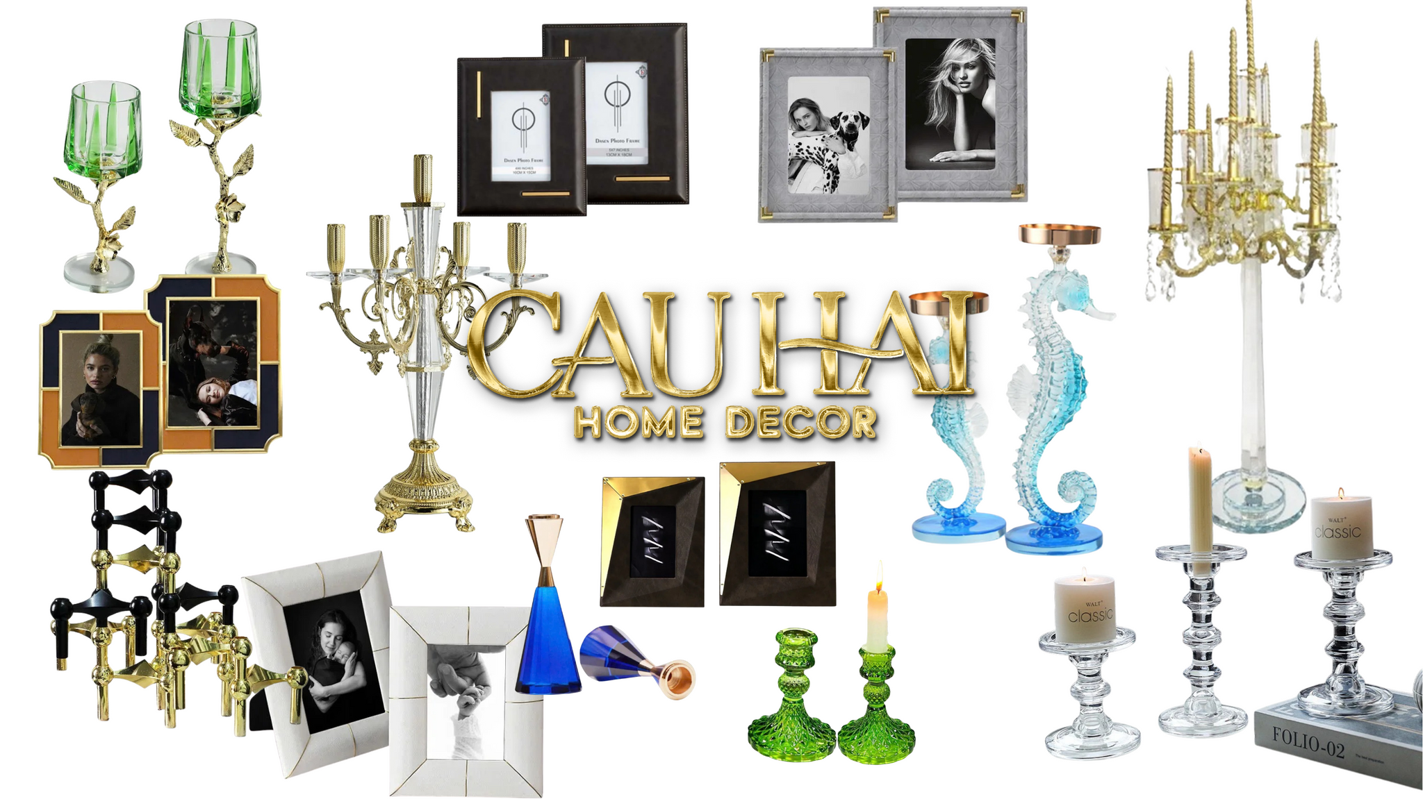KHUNG ẢNH - ĐẾ NẾN - CẬU HAI HOME DECOR
