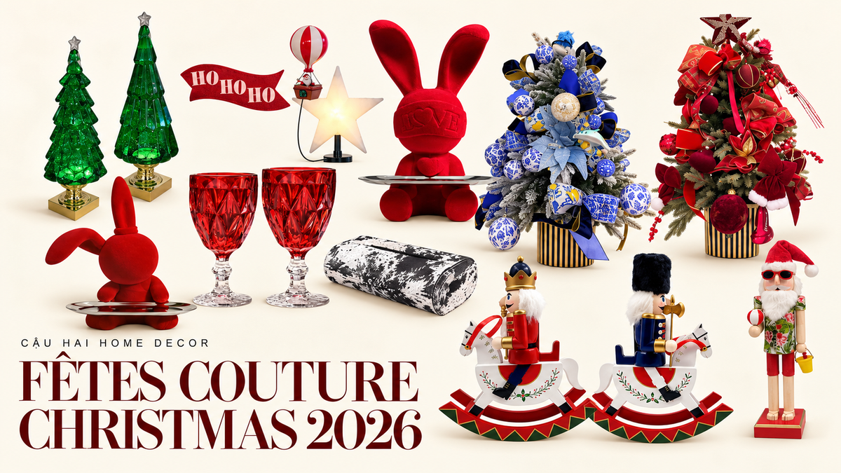 CHRISTMAS 2026 – FÊTES COUTURE | Cậu Hai Home Decor