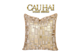 VỎ GỐI LỤA JACQUARD AUREA MOSAIC 50 - CẬU HAI HOME DECOR