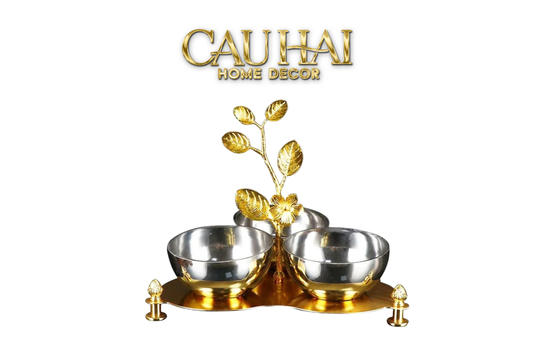 HOME COUTURE - ĐĨA TRÁI CÂY BRASSON ATÉLIER - CẬU HAI HOME DECOR