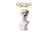 Home Couture - Tượng Giuliano Masque Doré Spéciale Limitée 60Cm-CẬU HAI HOME DECOR