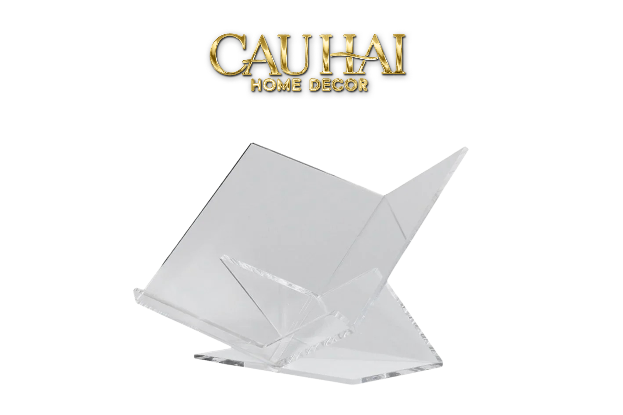 KỆ SÁCH ACRYLIC WISDOM PREMIUM BOOK STAND - CẬU HAI HOME DECOR