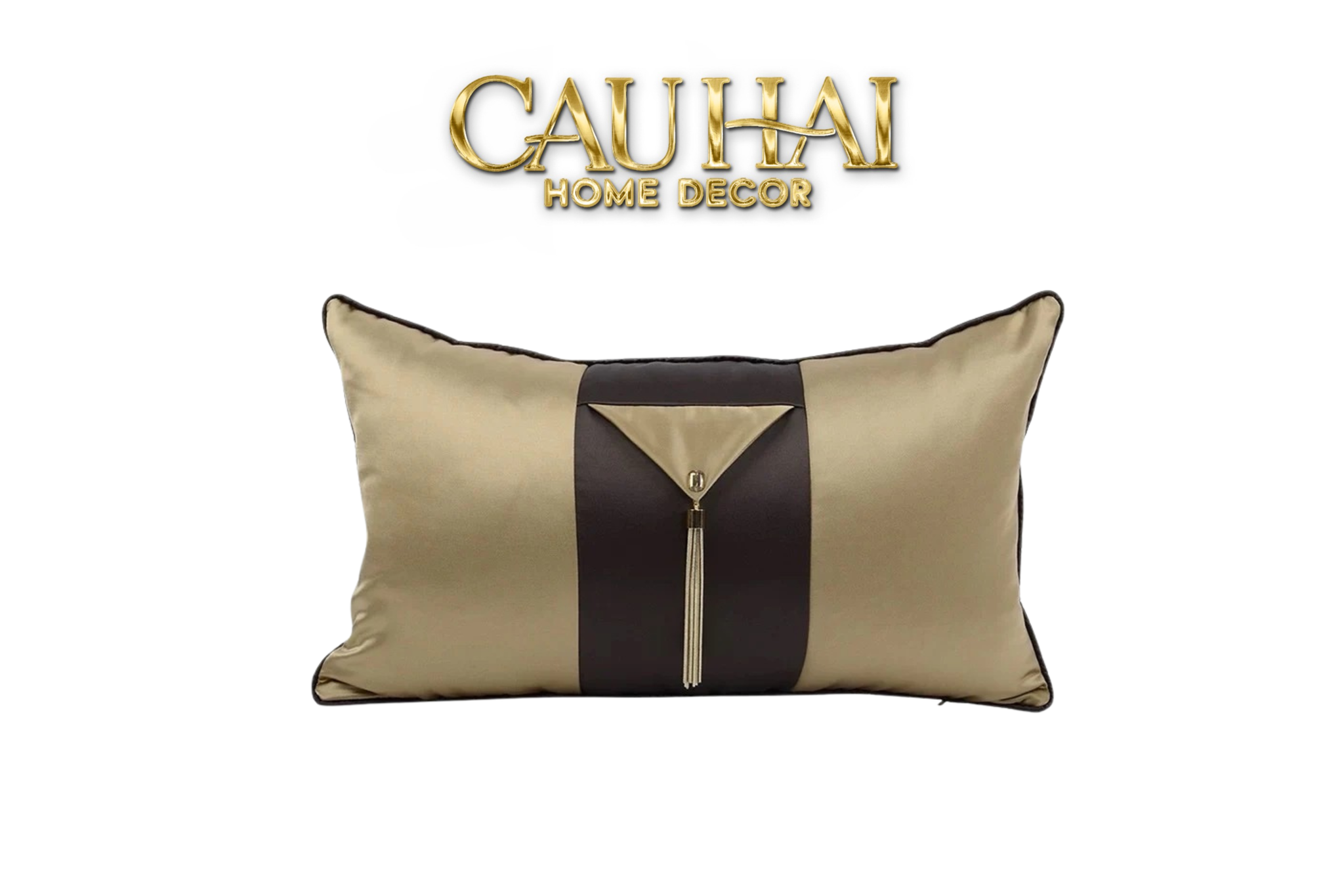 GỐI LỤA TORTILLA TASSEL MONARCH 30X50 - CẬU HAI HOME DECOR