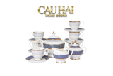 HOME COUTURE - SET BÌNH TRÀ ROYAL DYNASTY 21 PCS SS25 - CẬU HAI HOME DECOR