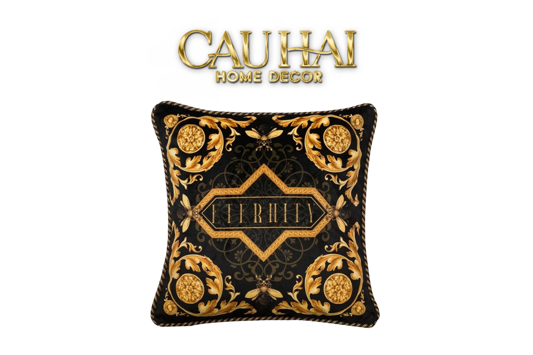 L’ATELIER DU CUSSON - VỎ GỐI NHUNG LUXURY LEGACY OF ETERNITY 45 - CẬU HAI HOME DECOR