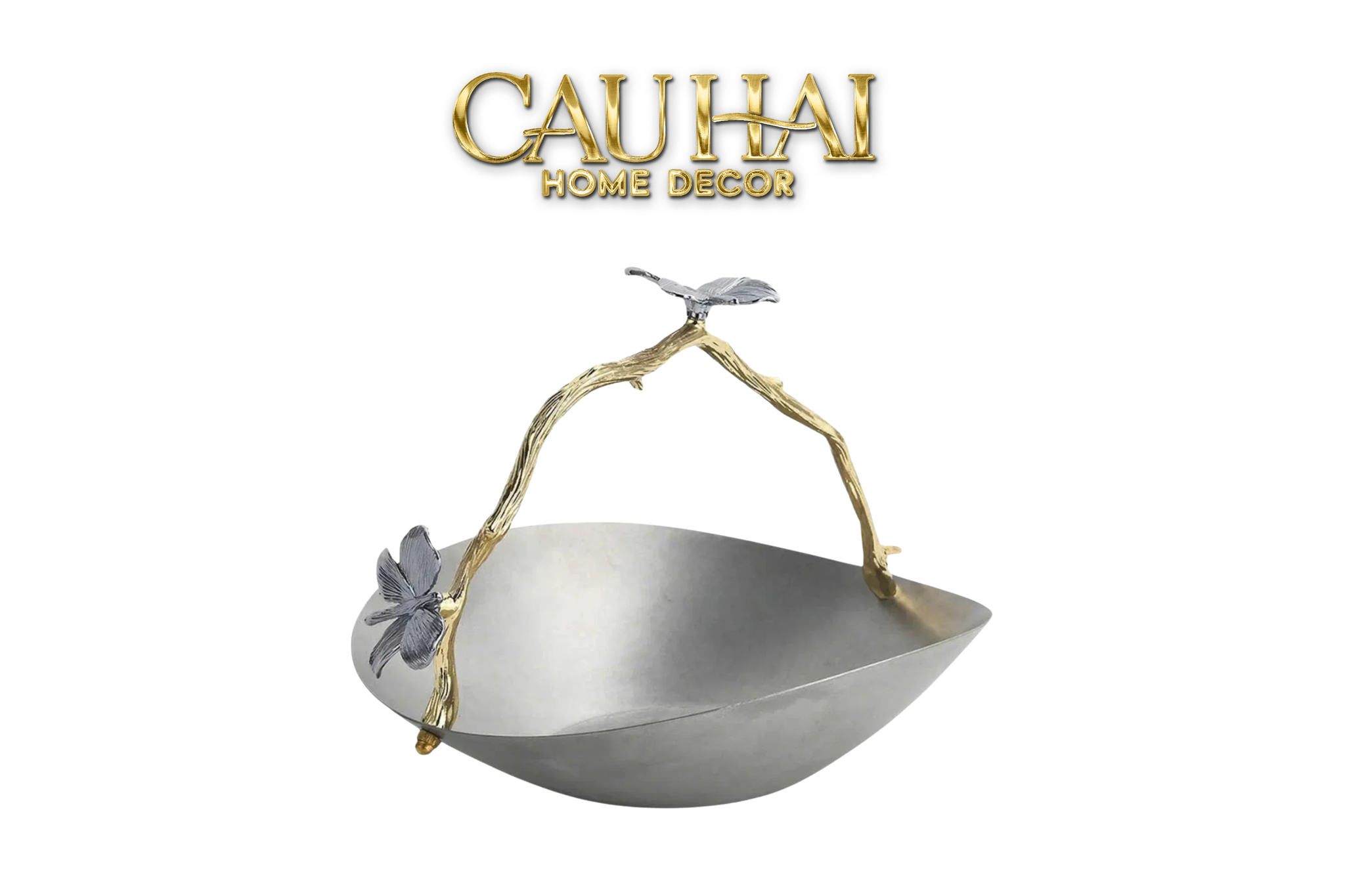 HOME COUTURE - GIỎ PLATINUM IMPÉRIAL PAVILLON FRUIT BASKET - CẬU HAI HOME DECOR