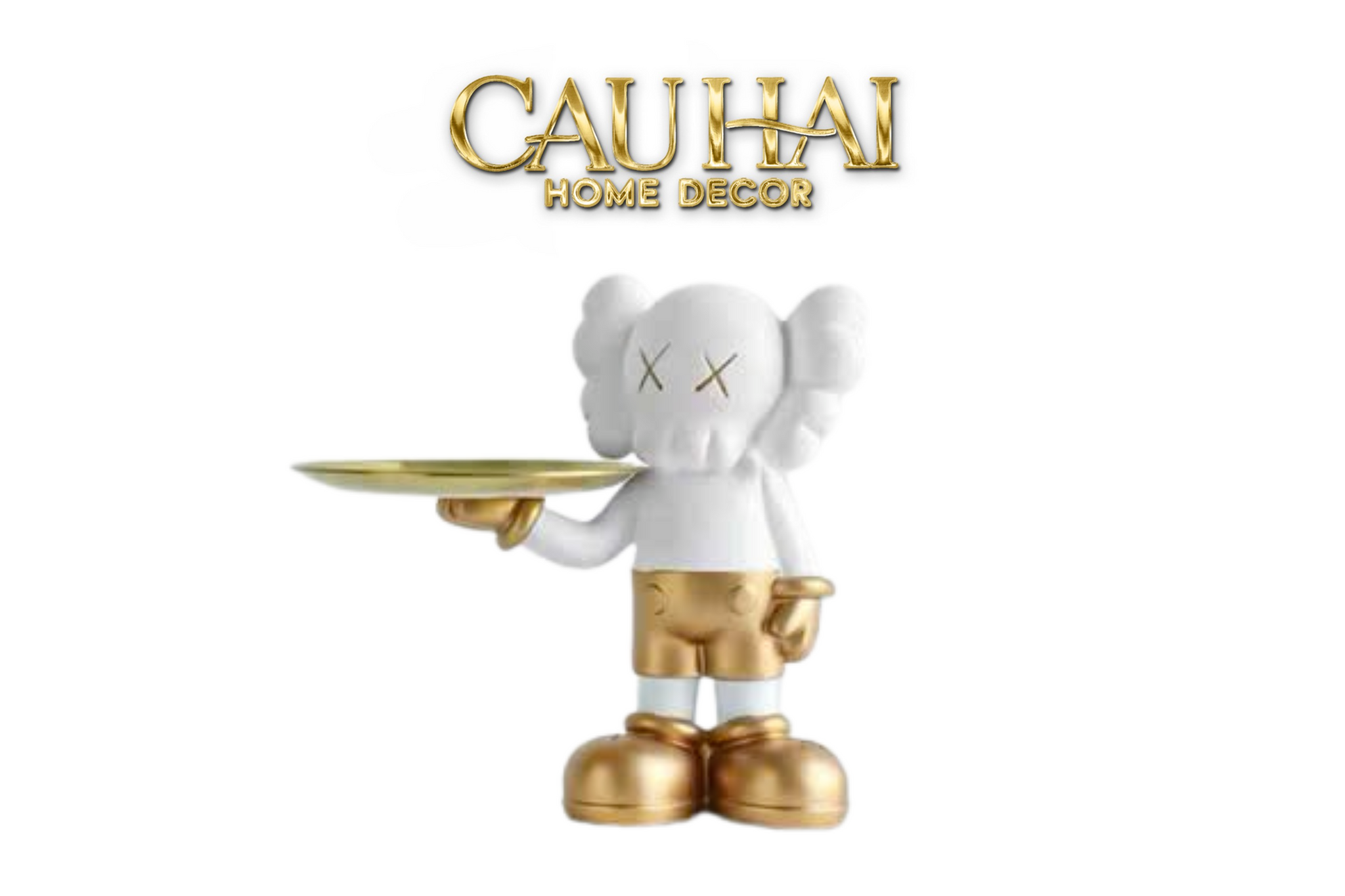 ELYSIAN - TƯỢNG FIGURINE STANDING GW KAW TOY BUTLER-CẬU HAI HOME DECOR