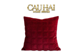 FÊTES COUTURE - VỎ GỐI NHUNG LUX VELVET CRIMSON PEAK 45 - CẬU HAI HOME DECOR
