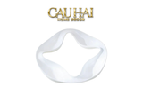 KHAY 4 MÙA QUATRE SAISONS PORCELAINE BLANCHE PLATEAU - CẬU HAI HOME DECOR
