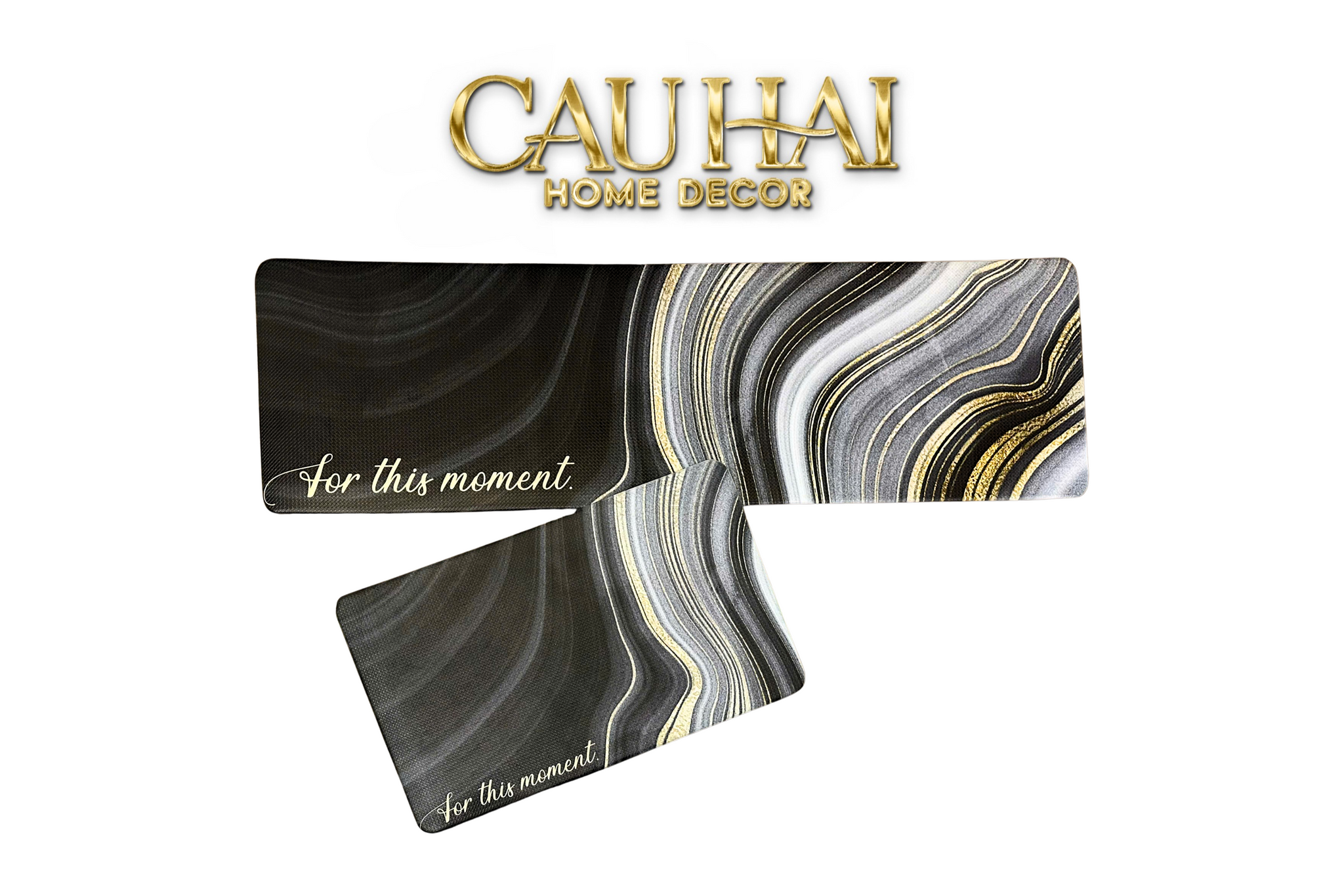 SET THẢM BẾP DA 1M5 - SATURN STELLA - CẬU HAI HOME DECOR