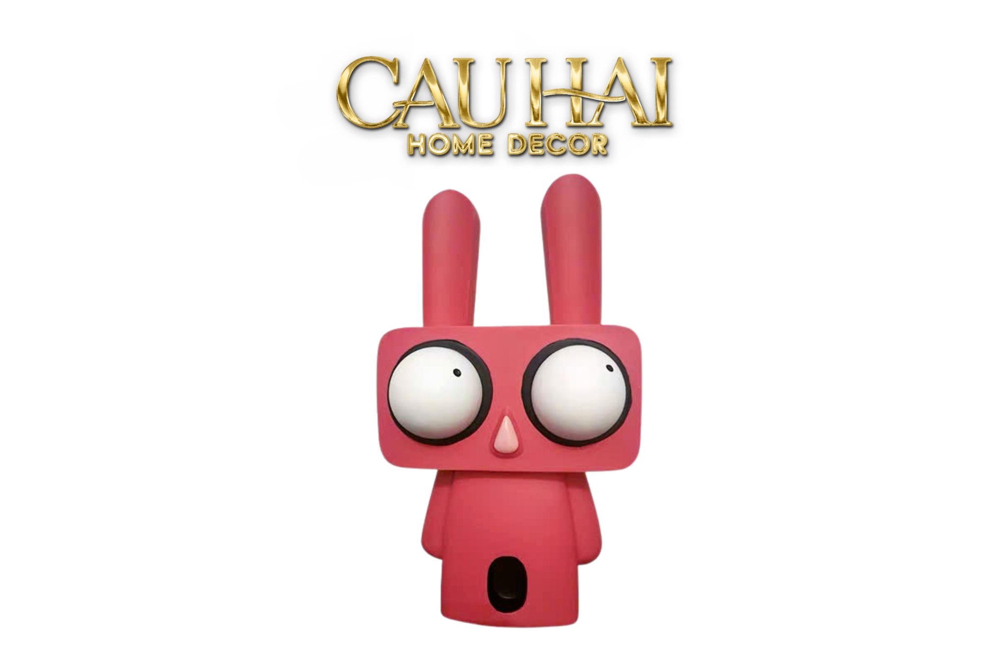 TƯỢNG THỎ ARTTOON BUBBLEGUM WOO LAPIN H33 - CẬU HAI HOME DECOR