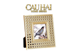 KHUNG ẢNH GOLDEN CANNAGE CANARI 15X15 - CẬU HAI HOME DECOR