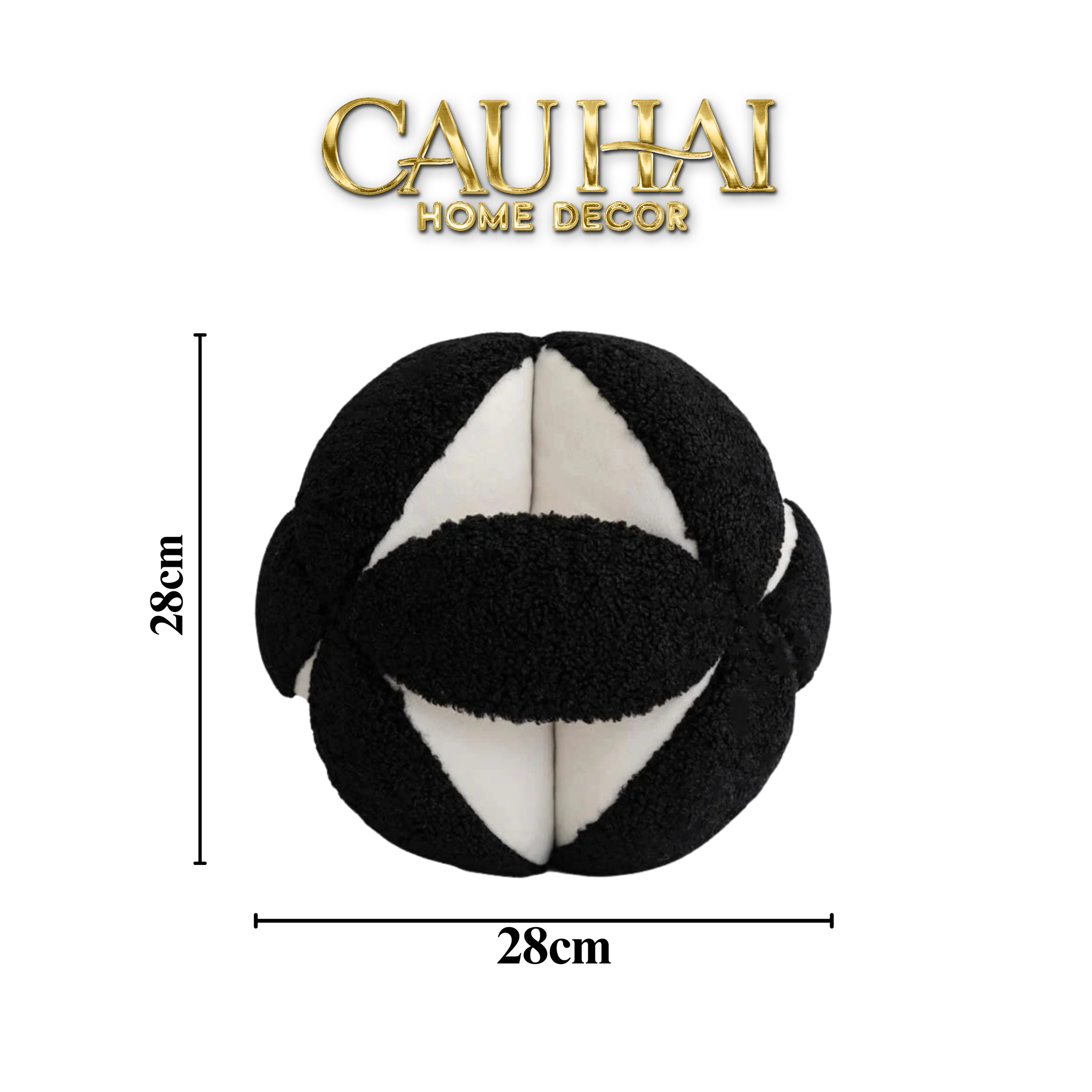 GỐI TRÒN REFLECTION BALL-CẬU HAI HOME DECOR