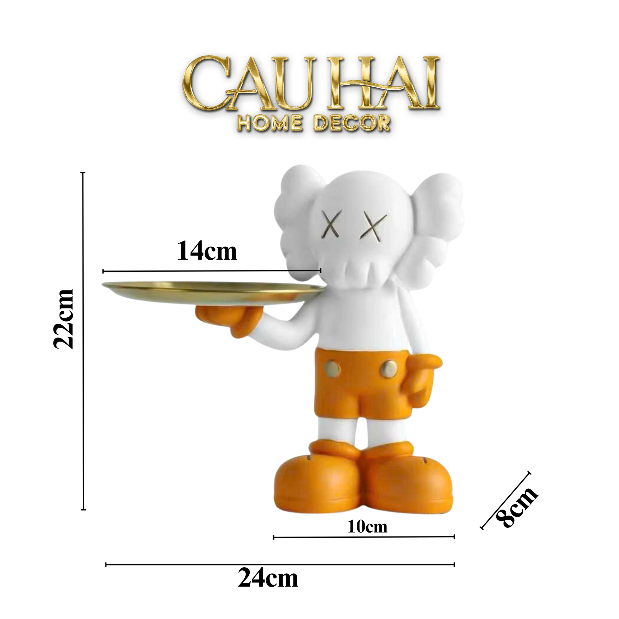 ELYSIAN - TƯỢNG FIGURINE STANDING OW KAW TOY BUTLER-CẬU HAI HOME DECOR