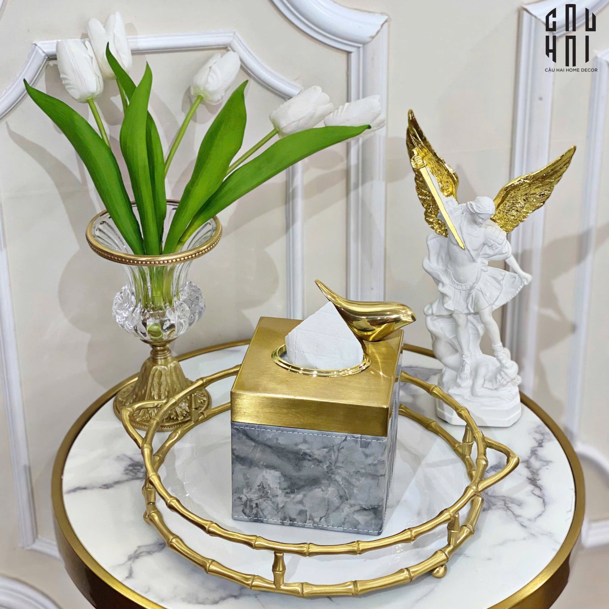 HOME COUTURE - KHAY ĐỒNG BRASSON LUMIÈRE I BAMBOO SS25 - CẬU HAI HOME DECOR