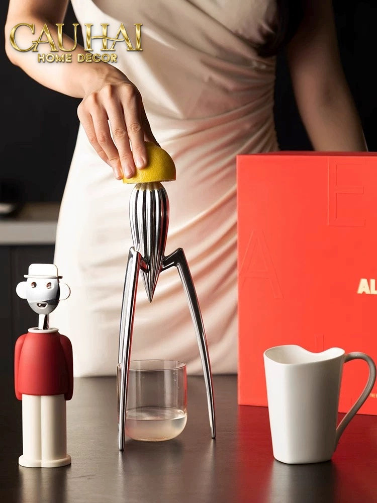 ELYSIAN FW25 - TƯỢNG KITCHENWARE SPIDER CITRON CHROME H29-CẬU HAI HOME DECOR