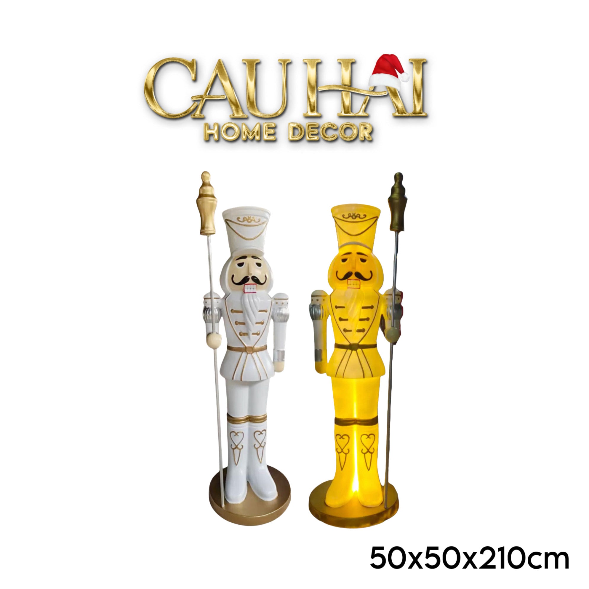 FÊTES COUTURE - TƯỢNG NUTCRACKER GRANDEUR IMPÉRIAL CHRISTMAS 2025 - CẬU HAI HOME DECOR