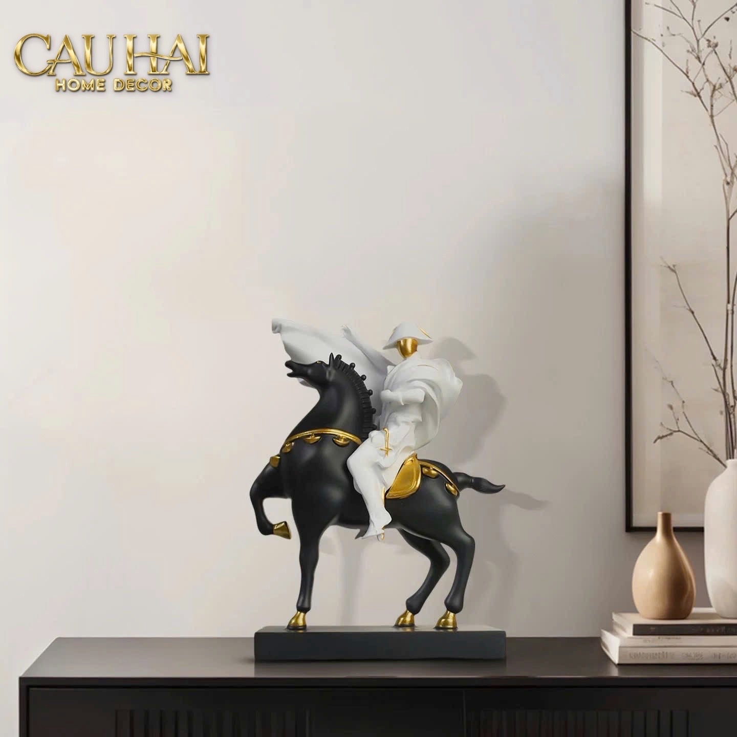 TƯỢNG HOÀNG ĐẾ CHINH PHẠT EMPEREUR NAPOLÉON IMPÉRIALE CONQUÊTE - JOUR / NUIT - CẬU HAI HOME DECOR