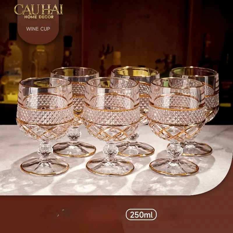 SET 2 LY PHA LÊ D'Or WALTER GOBLET 250ML - CẬU HAI HOME DECOR