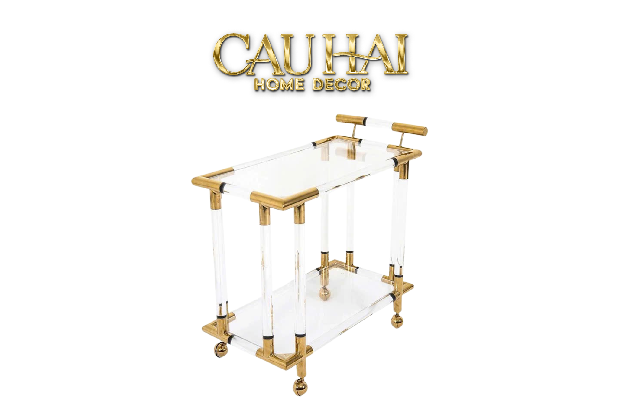 HOME COUTURE - XE QUẦY BAR LUCENT ROYAL TROLLEY