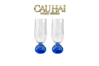 Set 2 Ly Cocktail Blue Sapphire Drop 180ml