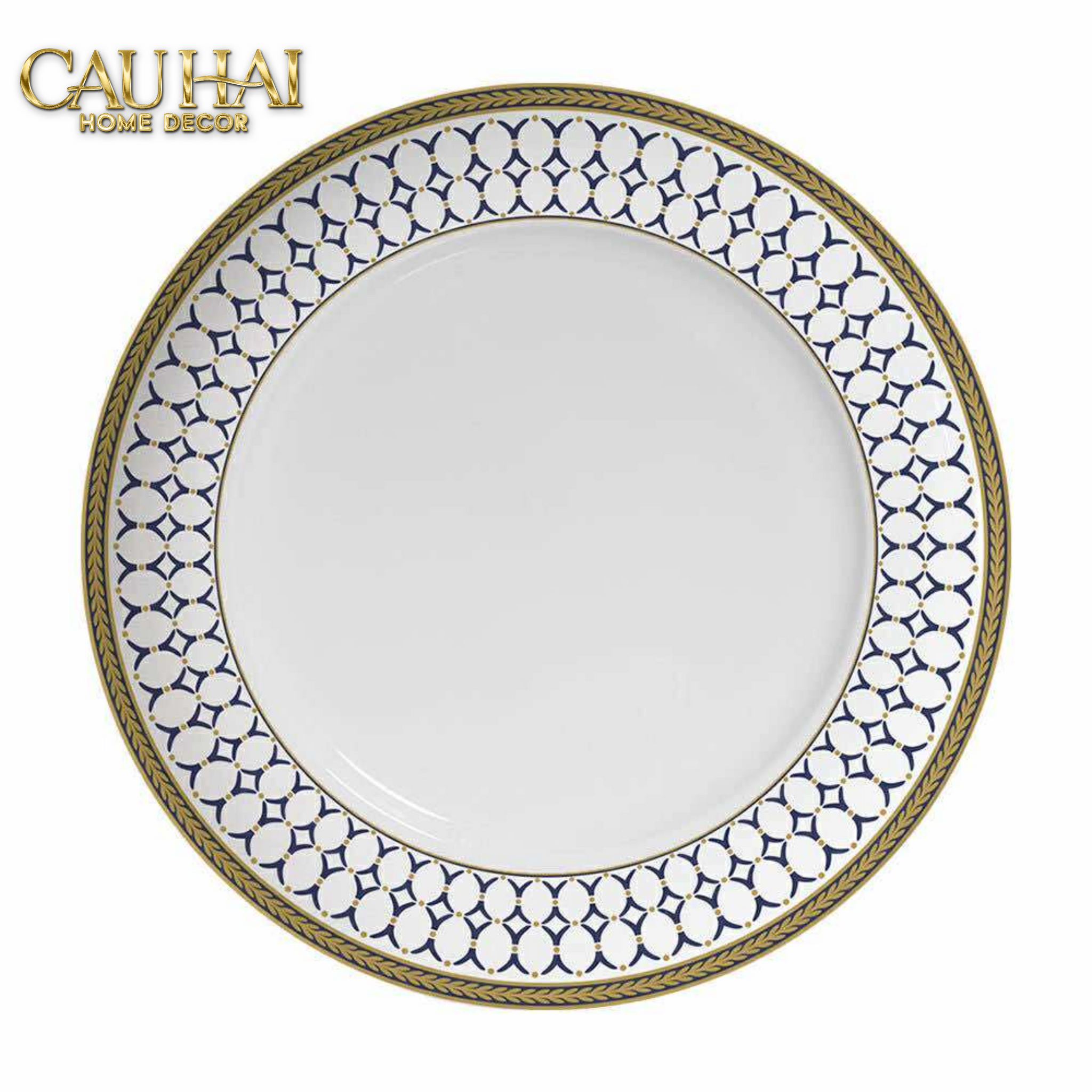 SET 2 ĐĨA DINNER - OGILVY BANQUET SET - CẬU HAI HOME DECOR