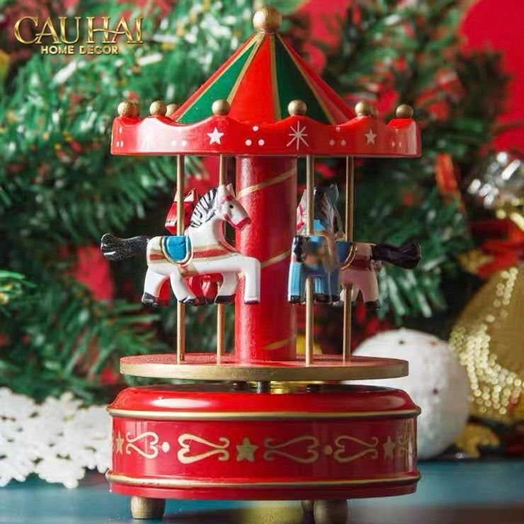 FÊTES COUTURE - VÒNG XOAY NGỰA ROYAL CIRCUS CAROUSEL - CẬU HAI HOME DECOR