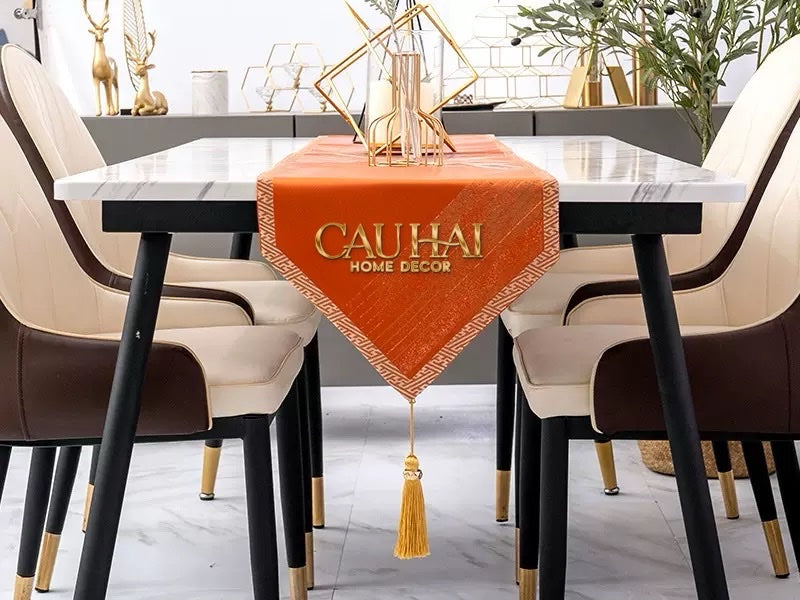 KHĂN TRẢI BÀN GLOIRE IMPÉRIALE TERRA TABLE RUNNER 30X210 - CẬU HAI HOME DECOR