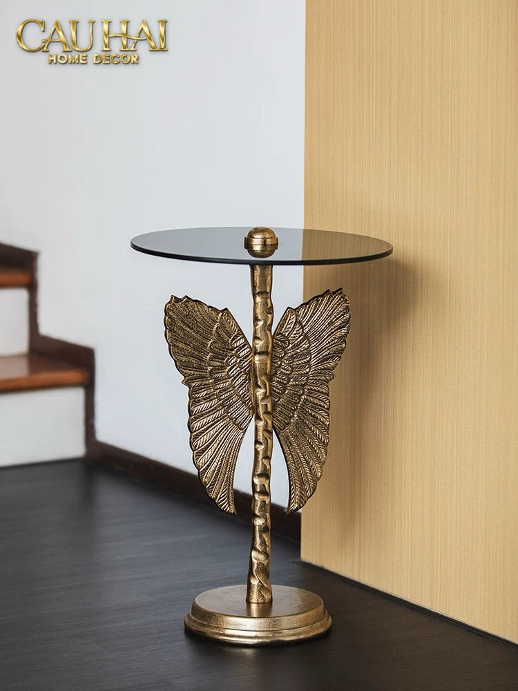 Home Couture - Bàn Góc Papillon Brasson Side Table-CẬU HAI HOME DECOR