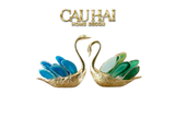 HOME COUTURE - SET 2 TƯỢNG THIÊN NGA BRASSON SWAN GEMSTONE - LIGNE CYGNE D’AMOUR