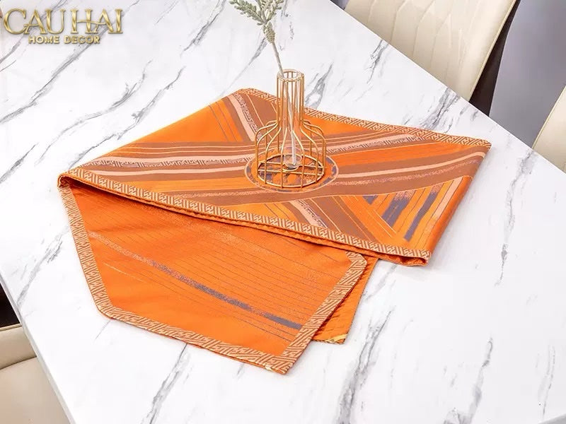 KHĂN TRẢI BÀN GLOIRE IMPÉRIALE TERRA TABLE RUNNER 30X210 - CẬU HAI HOME DECOR
