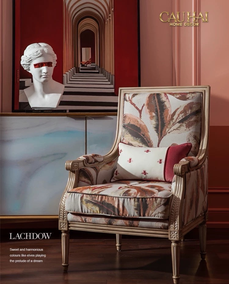 HOME COUTURE - VỎ GỐI DA FUCHSIA SPARKLE BEE L’ABEILLE 45 - CẬU HAI HOME DECOR