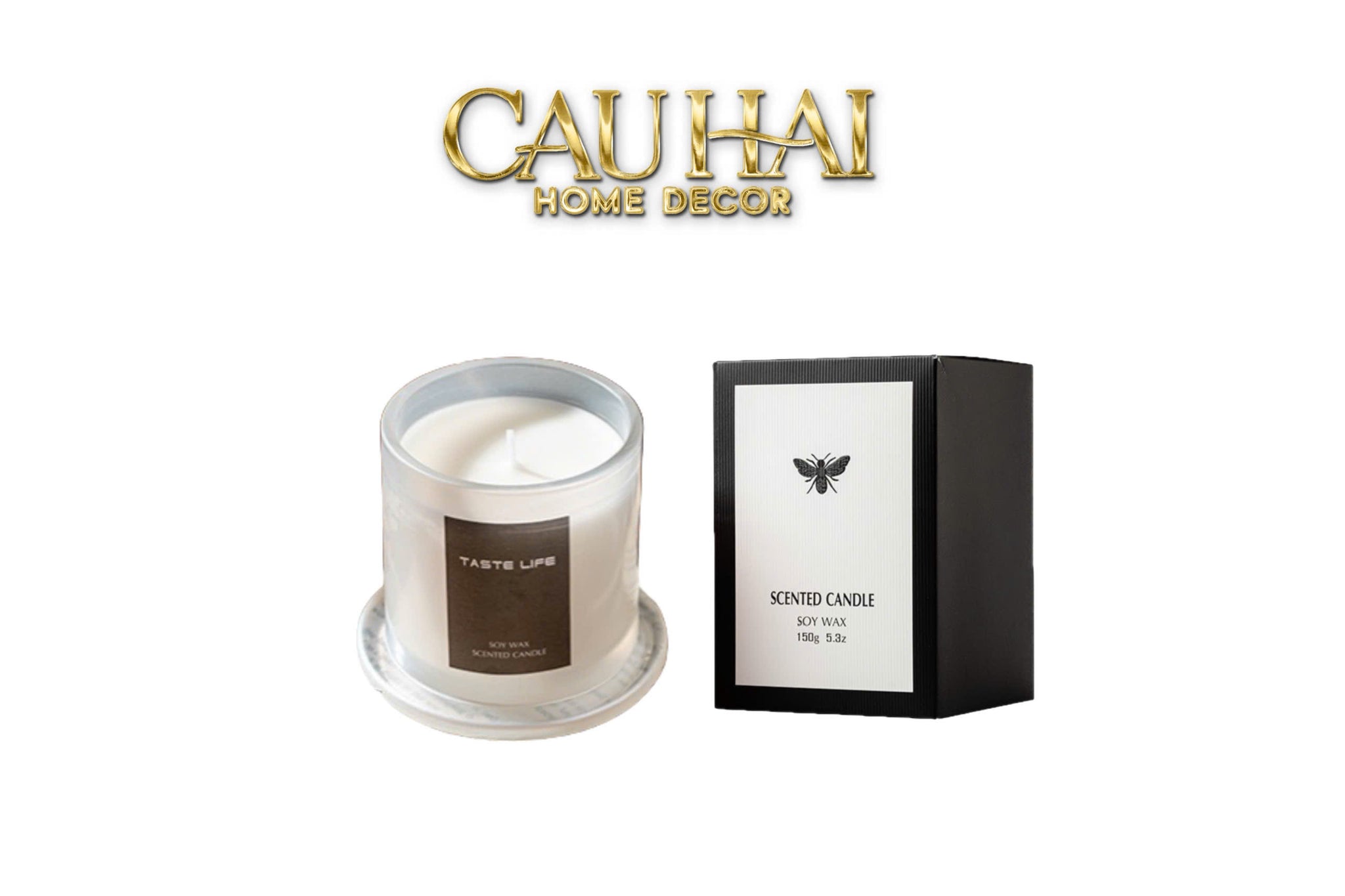 HOME FRAGRANCE - NẾN THƠM CRYSTAL CLOCHE DOME SCENTED CANDLES - 3S - CẬU HAI HOME DECOR