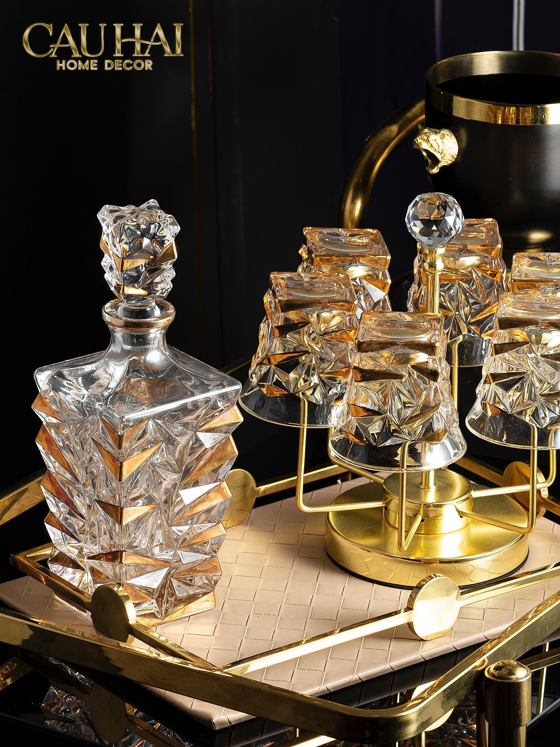 KHAY DA ĐAN WOVEN LATTE 25x38 - CẬU HAI HOME DECOR