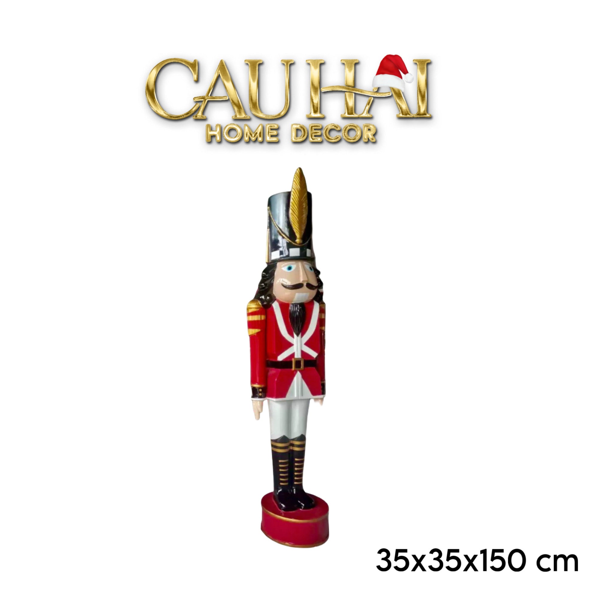 Fêtes Couture - Tượng Nutcracker Grandeur Impérial Christmas 2025-CẬU HAI HOME DECOR