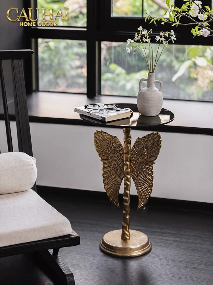 Home Couture - Bàn Góc Papillon Brasson Side Table-CẬU HAI HOME DECOR