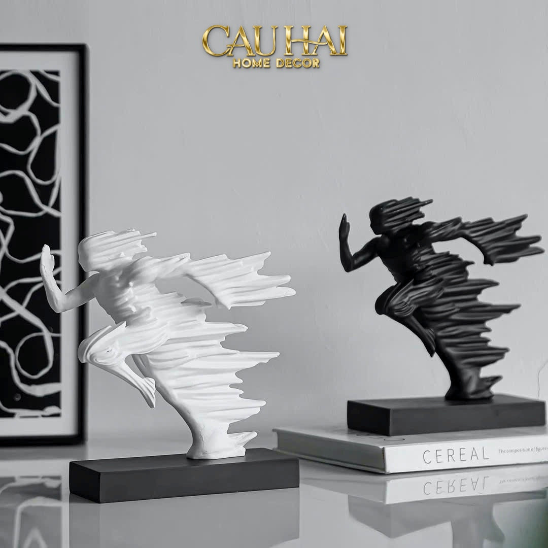 ELYSIAN - TƯỢNG THE QUANTUM DRIFT FIGURINES H22 - CẬU HAI HOME DECOR