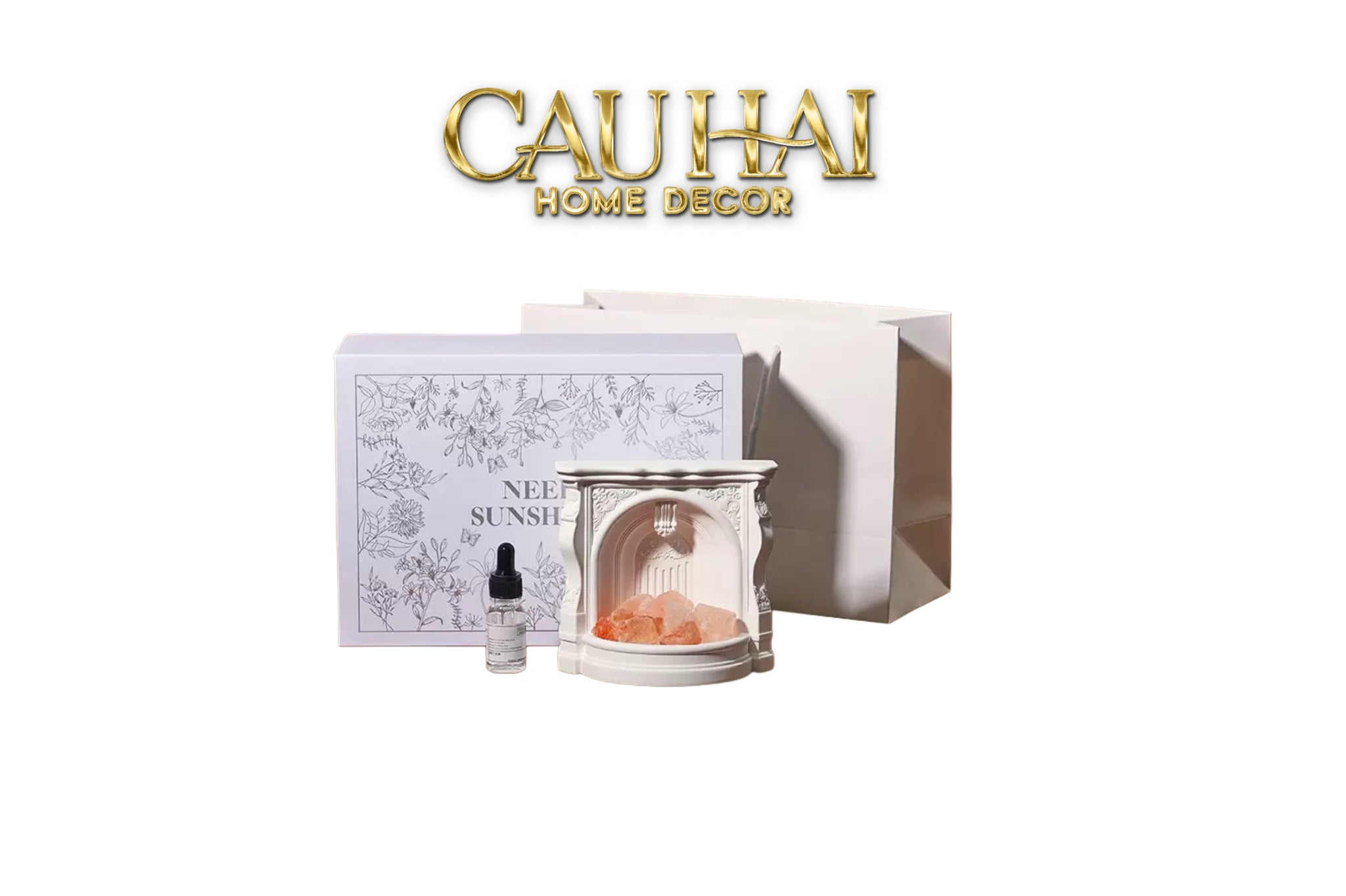 HOME FRAGRANCE - GIFT SET ĐÈN TINH DẦU ARTERMIS ÉTERNAL FLAME - CẬU HAI HOME DECOR