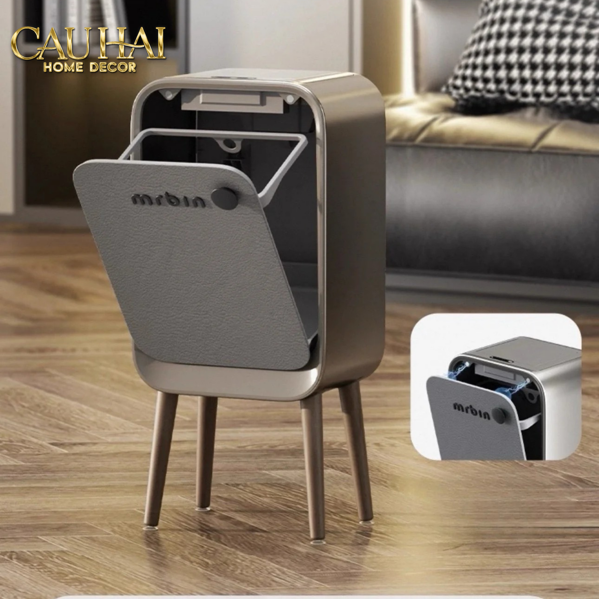 HOME COUTURE - THÙNG RÁC MR BIN AUTOMATIC 20L - CẬU HAI HOME DECOR