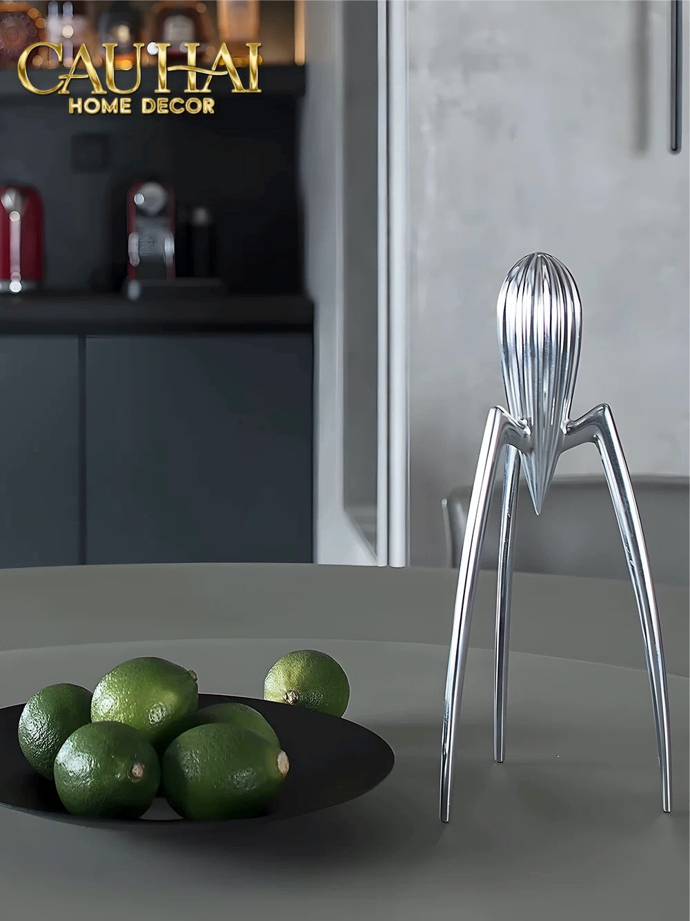 ELYSIAN FW25 - TƯỢNG KITCHENWARE SPIDER CITRON CHROME H29-CẬU HAI HOME DECOR