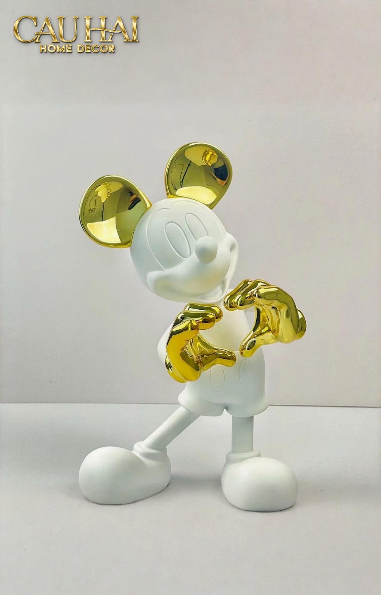 TƯỢNG MICKEY T’ES AMOUR D’OR H29-CẬU HAI HOME DECOR