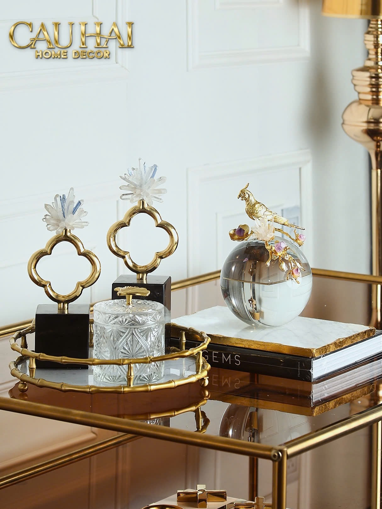 HOME COUTURE - KHAY ĐỒNG BRASSON LUMIÈRE I BAMBOO SS25 - CẬU HAI HOME DECOR