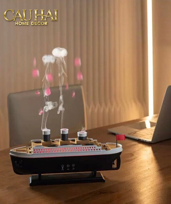 MÁY XÔNG TINH DẦU DU THUYỀN SYMPHONY VOYAGE - CẬU HAI HOME DECOR