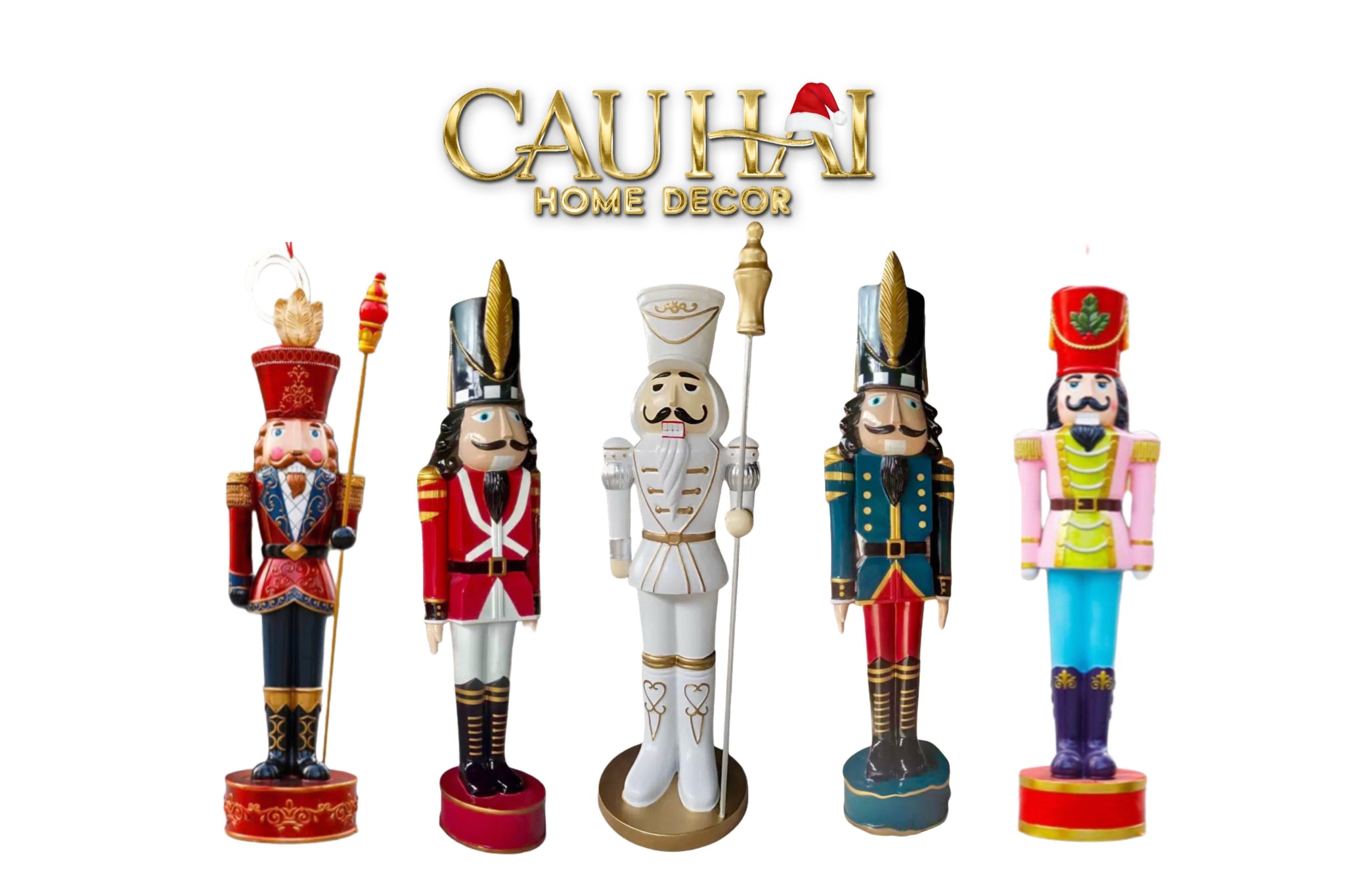 FÊTES COUTURE - TƯỢNG NUTCRACKER GRANDEUR IMPÉRIAL CHRISTMAS 2025 - CẬU HAI HOME DECOR