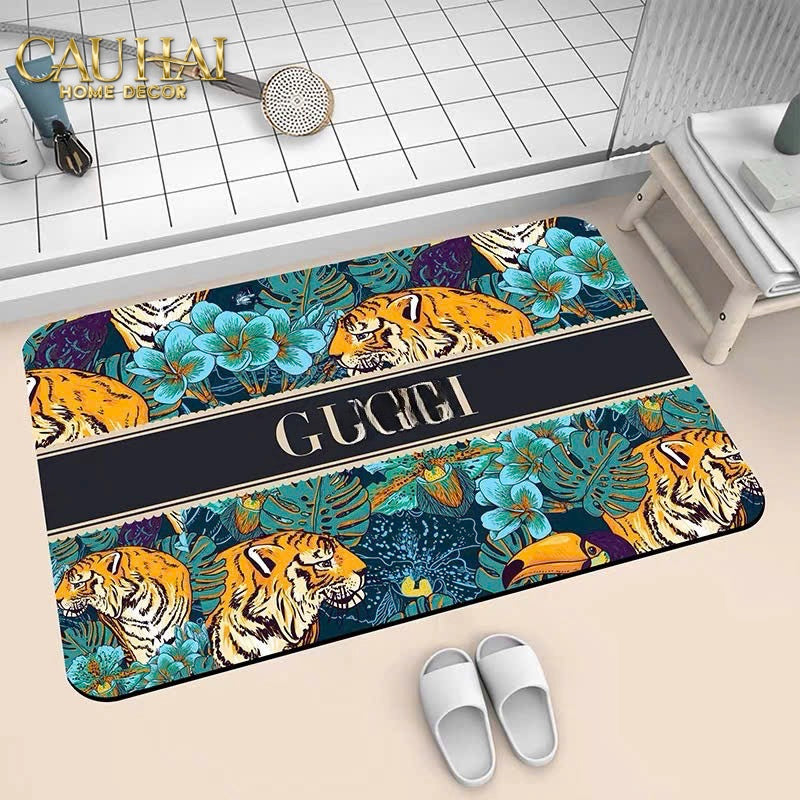 THẢM CỬA MICROFIBER 60X90 - SAUVAGE FORÊT - CẬU HAI HOME DECOR