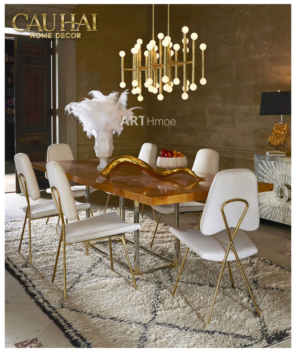 Bình Hoa Composite Tượng Muse - Adler Inspired 16x31.5-BÌNH HOA-Đối tác tại Trung Quốc theo từng đơn đặt hàng-CẬU HAI HOME DECOR