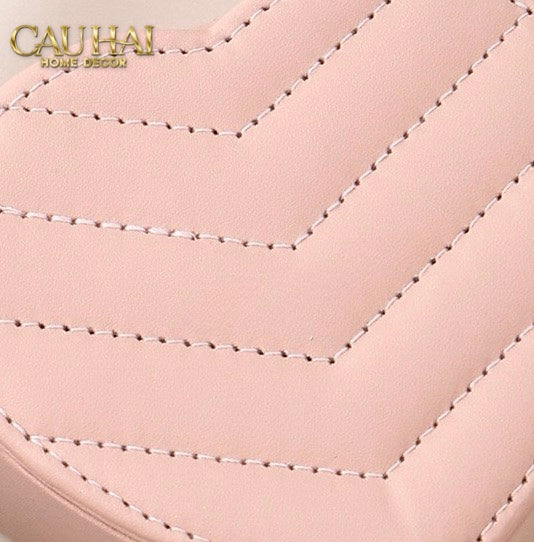 HAUTE FOLIE - HỘP TRANG SỨC MINI D'AMOUR CREAMY PEACH - CẬU HAI HOME DECOR