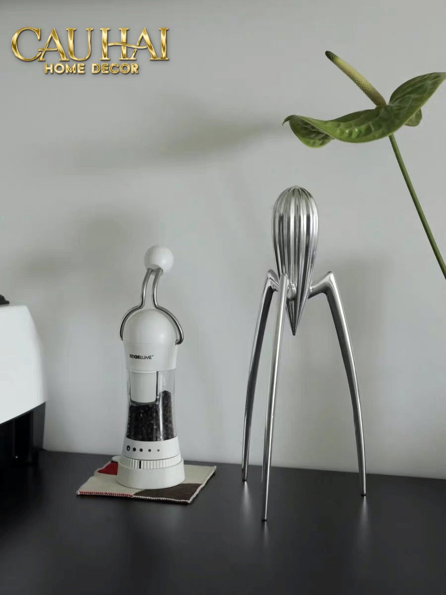 ELYSIAN FW25 - TƯỢNG KITCHENWARE SPIDER CITRON CHROME H29-CẬU HAI HOME DECOR