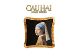 HOME COUTURE - VỎ GỐI NHUNG LA JEUNE FILLE À LA PERLE By VERMEER 45 - CẬU HAI HOME DECOR