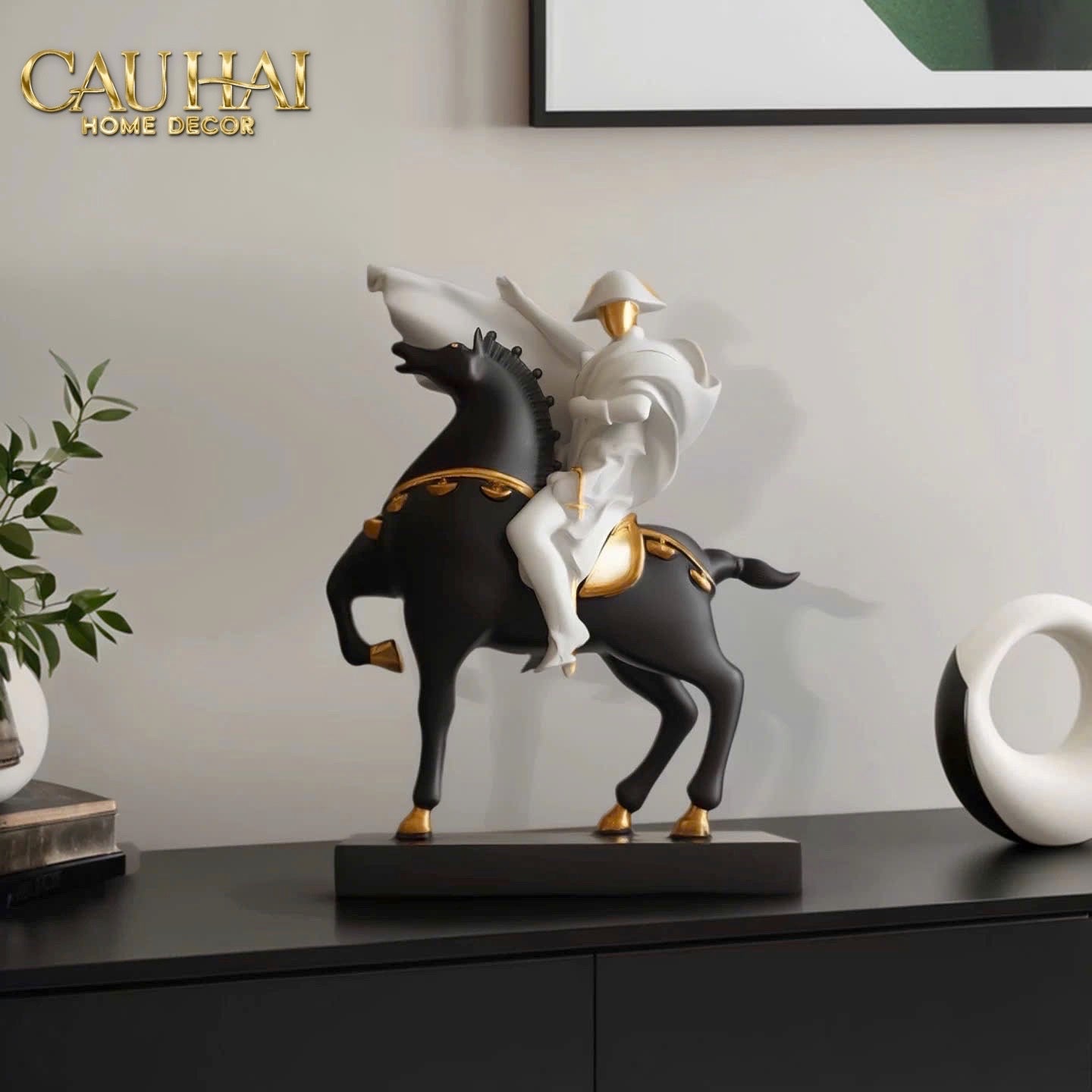 TƯỢNG HOÀNG ĐẾ CHINH PHẠT EMPEREUR NAPOLÉON IMPÉRIALE CONQUÊTE - JOUR / NUIT - CẬU HAI HOME DECOR